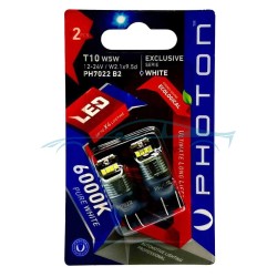 LED Габаритни Крушки T10 12-24V W5W EXCLUSIVE