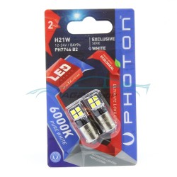 LED Габаритни Крушки 12/24V H21W Exclusive