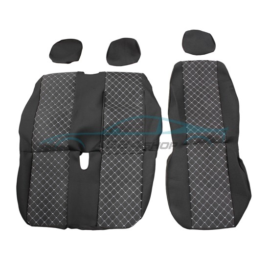 Тапицерия за Peugeot Boxer / Пежо Боксер 2015+ 2+1 бял шев