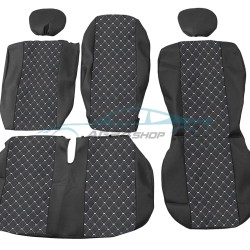 Тапицерия за Renault Master / Рено Мастер 2009+ 2+1 бял шев