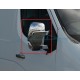 Хромирани капаци за огледала на Renault Master 3 2011 +