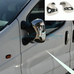 Хромирани капаци за огледала Renault Trafic / Opel Vivaro 2001 - 2014