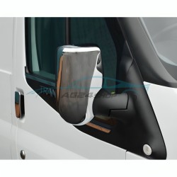 Хромирани капаци за огледала на Ford Transit 2003 - 2014