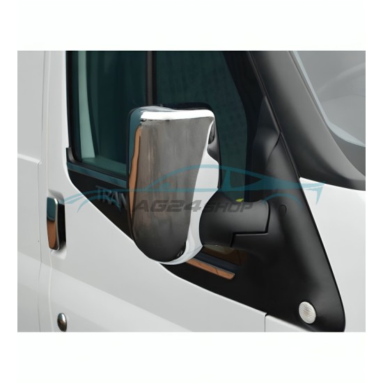 Хромирани капаци за огледала на Ford Transit 2003 - 2014