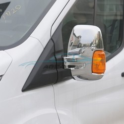 Хромирани капаци за огледала на Ford Transit 2014 +
