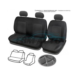 Кожена Тапицерия за бус Iveco Daily / Ивеко Дейли 2006 -14 2+1 8 цвята
