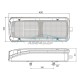 Стоп за DAF XF / CF / LF / 95 XF 2013+ RH - LH