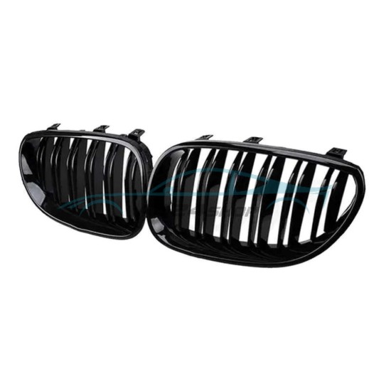 Бъбреци с двойни ребра M5 черен лак БМВ / BMW E60 , E61 2004 - 2009