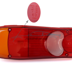 Стъкло за стоп DAF / Iveco / Renault / Volvo и други RH - LH