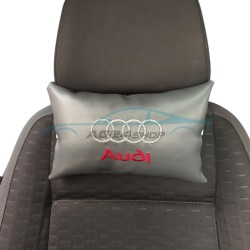 AUDI - Луксозни авто възглавнички изцяло от кожа - комфорт и правилна стойка - lux