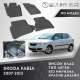 Гумени Стелки SAHLER 4D SKODA FABIA 2007 - 2013