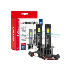 КРУШКИ AMIO PRO BLACK LED CANBUS H1 68W 12-24V