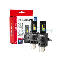 КРУШКИ AMIO PRO BLACK LED H4/19 70W 12-24V
