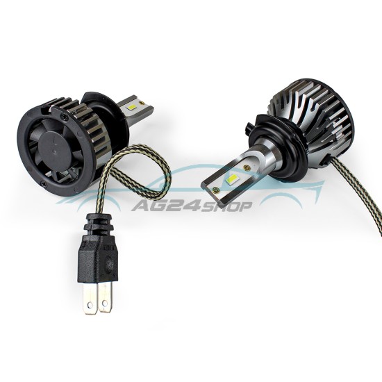 Крушка ксенон LED H7 12V 30W/4000LM NIKEN PRO