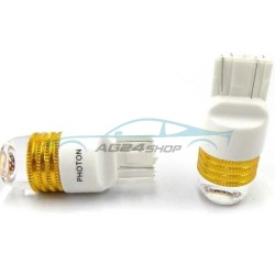 LED Габаритни Крушки Оранжеви T20 21/5W